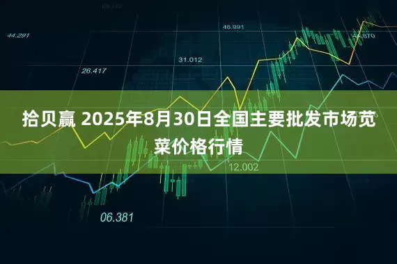 拾贝赢 2025年8月30日全国主要批发市场苋菜价格行情